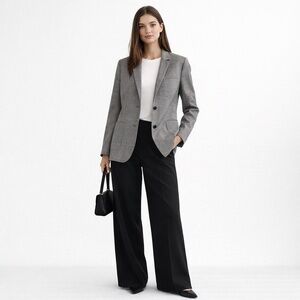 Talula Exeter Gray Wool Blend Blazer